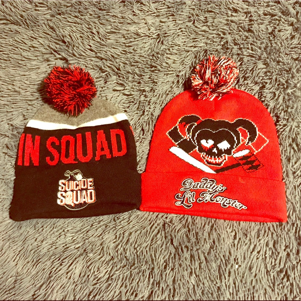 ♦️🆕Suicide squad &gently used Harley Quinn beanie